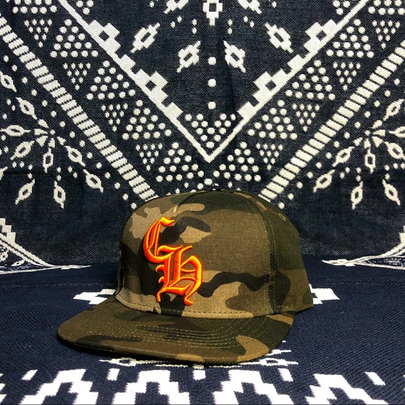 Chrome Hearts Other - Chrome Hearts ★ AUTHENTIC Camo “CH” Baseball Cap